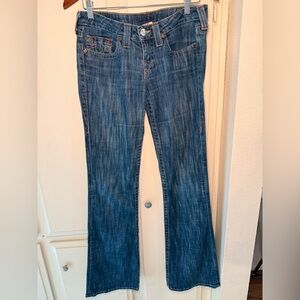 True Religion Dark Blue Flare Jeans